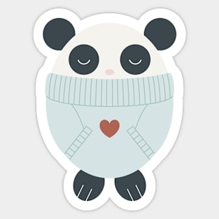 Warmed Panda Sticker